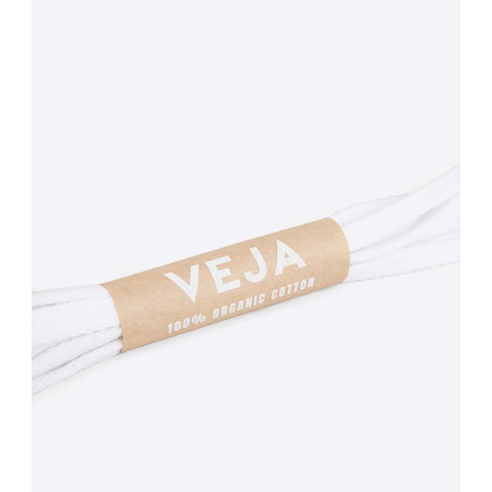 παπουτσια γυναικεια Veja LACES ORGANIC COTTON WHITE ασπρα | GR 473ILH